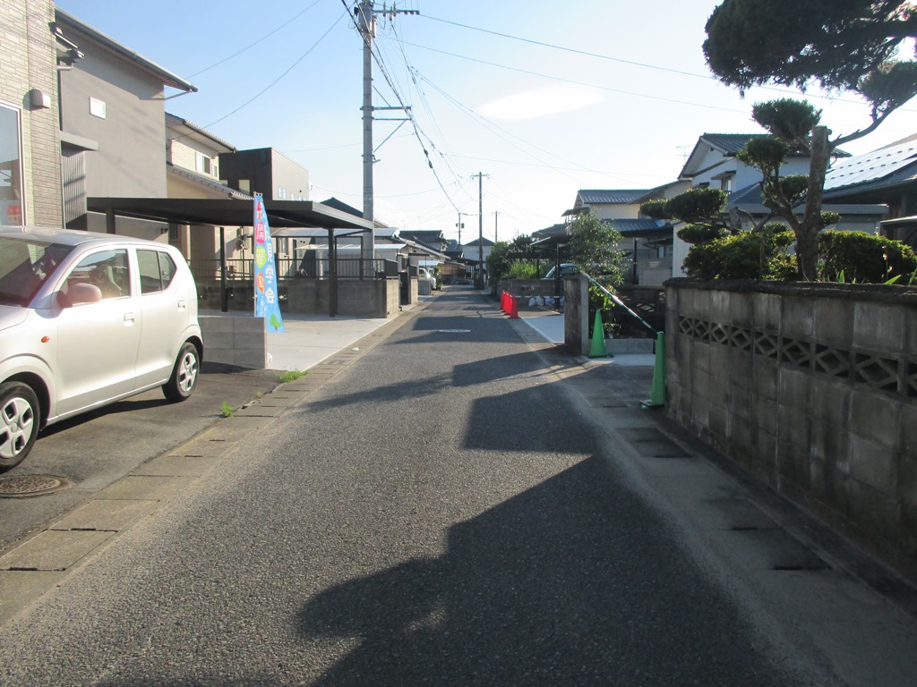 前面道路